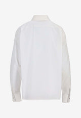 Max Mara Embroidered Buttoned Shirt White 2611111141621MXMSHOC_001