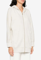 S Max Mara Verbano Hooded Zip-Up Sweatshirt Color 2529916011600VERBANO_002