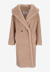 Max Mara Tedgirl Double-Breasted Buttoned Coat Brown 2611011011TEDGIRL_029