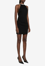 The Attico Halterneck Mini Dress Black 260WCA00471VVP002RA_100