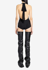 The Attico Tulle Stretch Bodysuit Black 260WCY00033PAA086AA_100