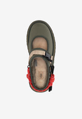 UGG Bea Mary Jane Ballet Flats Green 1180111_BTOL
