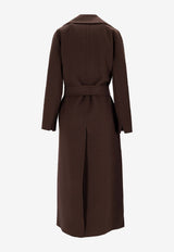 S Max Mara Poldo Belted Wool Coat Color 2619011061600POLDO_071