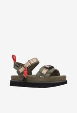 UGG Goldenstar Wildwood Sandals Green 1180070_BTOL