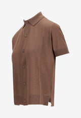 Max Mara Romania Ribbed Buttoned Shirt Color 2521346061600ROMANIA_004
