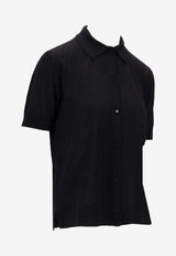 Max Mara Romania Ribbed Buttoned Shirt Color 2521346061600ROMANIA_002