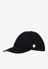 Stella McCartney Logo Baseball Cap Black 7V0054WP0671_1019