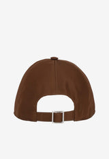 Stella McCartney Logo Baseball Cap Brown 7V0054WP0671_2200