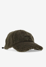 Miu Miu Fleece Baseball Cap Gray 5HC3692IDY_F04P9