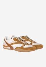 Miu Miu Suede Low-Top Sneakers White 5E428EFA00571L_F0TBK