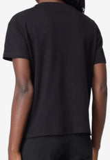 S Max Mara Bell Embroidered Crewneck T-shirt Color 2619971021600SMMBELL_011