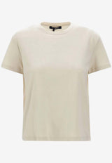 S Max Mara Bell Embroidered Crewneck T-shirt Color 2619971021600SMMBELL_012