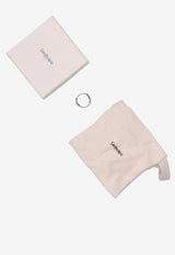 Saint Laurent Twisted Cassandre Ring Silver 823669Y1500_8126