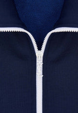 Saint Laurent Zip-Up Track Jacket Navy 858310Y38BY_4003
