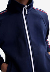 Saint Laurent Zip-Up Track Jacket Navy 858310Y38BY_4003