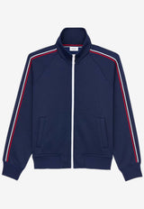 Saint Laurent Zip-Up Track Jacket Navy 858310Y38BY_4003