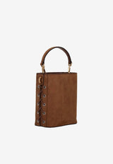 Stella McCartney Corset Crossbody Bag with Medallion Brown 7B0093WP0518_5742