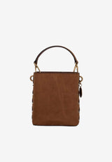 Stella McCartney Corset Crossbody Bag with Medallion Brown 7B0093WP0518_5742