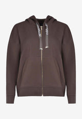 S Max Mara Jour Zip-Up Drawstring Sweatshirt Color 2619921031600SMMJOUR_004