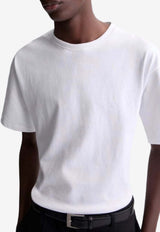 Saint Laurent Cassandre Oversized T-shirt White 862769Y38AK_9538