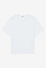 Saint Laurent Cassandre Oversized T-shirt White 862769Y38AK_9538