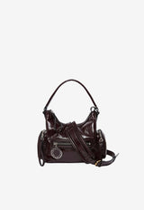 Stella McCartney Dartmoor Crossbody Bag with Crinkled-Finish Brown 7B0179WP0632_6011