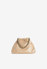 Stella McCartney Mini Falabella Drawstring Crossbody Bag Gold 7B0144WP0650_T701