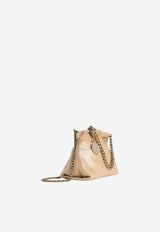 Stella McCartney Mini Falabella Drawstring Crossbody Bag Gold 7B0144WP0650_T701