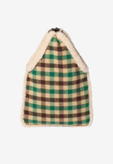 Miu Miu Shearling Checked Shoulder Bag Multicolor 5BA295VOOO2ID6_F0HDZ