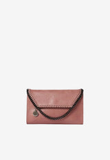 Stella McCartney Mini Crossbody Bag with Chain-Trim Pink 581238WP0445_2521