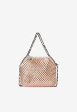 Stella McCartney Mini Falabella Mesh and Crystal Crossbody Bag Peach 700109WP0661_5558