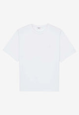 Saint Laurent Embroiderde Classic T-shirt White 841332Y38AK_9538