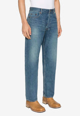 Saint Laurent Long Mick Jeans Blue 816412Y21WC_4432