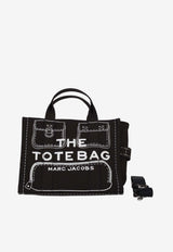 Marc Jacobs The Medium Printed Tote Bag Black 2P5HTT023H03_001
