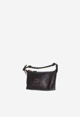 Miu Miu Embossed Logo Nappa Leather Shoulder Bag Brown  5NE8412IFO_F0NTG