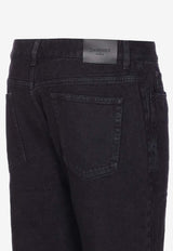 Saint Laurent Loulou Straight-Leg Jeans Black 837398Y29WA_1294