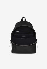 Saint Laurent City Matte Leather Backpack Black 534967AAE8M_1000