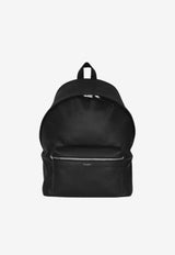 Saint Laurent City Matte Leather Backpack Black 534967AAE8M_1000