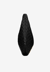 Saint Laurent Icare Quilted Nappa Hobo Bag Black 858160AAANG_1000