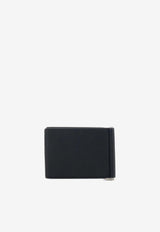 Saint Laurent Bi-Fold Leather Wallet Black 863631AAELP_1000