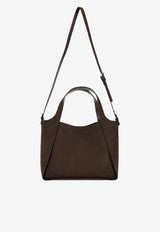 Stella McCartney Signature-Logo Tote Bag Brown 513860WP0547_2017