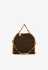 Stella McCartney Tiny Falabella Bag with Chain-Trim Brown 391698WP0543_2017