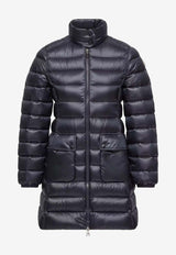 Moncler Genet Long Down Jacket Navy L10931C00002597YG_778