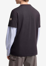 Moncler Signature Logo T-shirt Navy L10918C0001589AYY_742