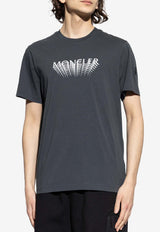 Moncler Printed Logo T-shirt Gray L10918C0002289AYW_944