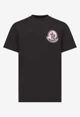Moncler Logo Printed T-shirt Black L10918C0003489B8U_999