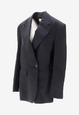 P.A.R.O.S.H. Raisa Single-Breasted Blazer Blue D420326RAISA25_012