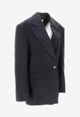 P.A.R.O.S.H. Raisa Single-Breasted Blazer Blue D420326RAISA25_012