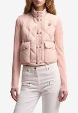 Moncler Biois Down Vest Pink L10931A0011759815_50H