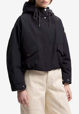Moncler Eucalyptus Logo-Patched Jacket Navy L10931A000185994N_742